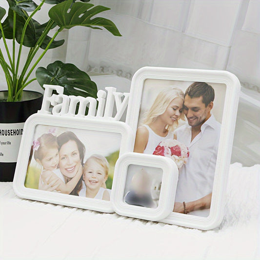 Family Photo Frame Wall Hanging Multi-Sized Pictures Holder Display Home Decor Gift, Halloween, Thanksgiving And Christmas Gift