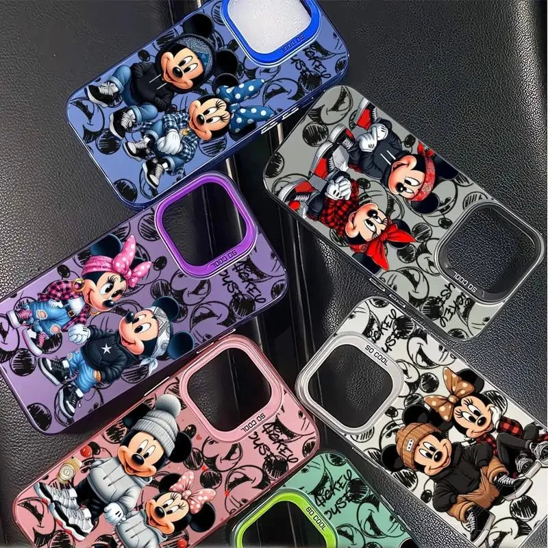 Disney Mickey Minnie Mouse - Phone Case for Apple iPhone (15-16)