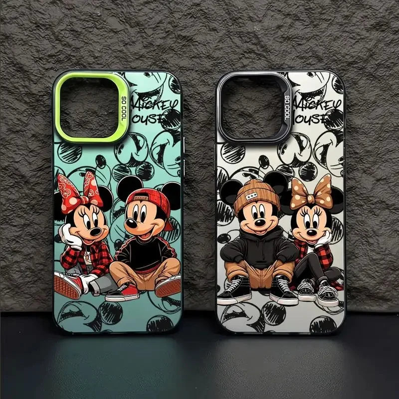 Disney Mickey Minnie Mouse - Phone Case for Apple iPhone (15-16)