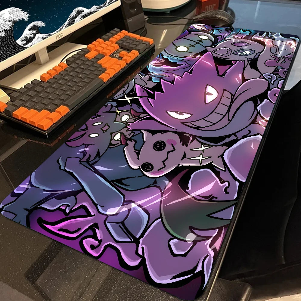 P-Pokemon-Gengar - Mousepad Mouse Mat Desk Mat With Pad Gaming