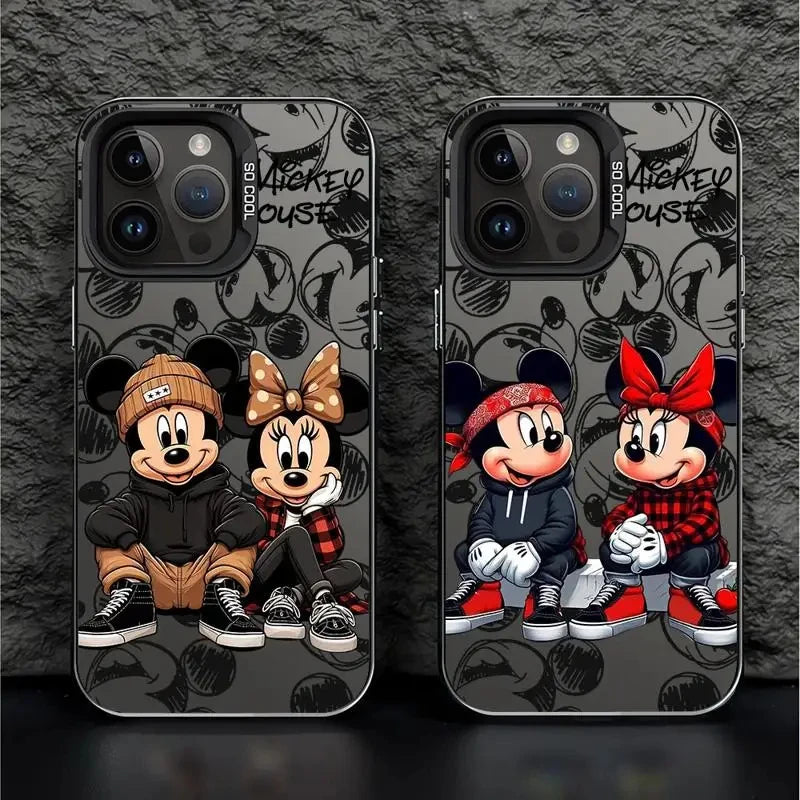 Disney Mickey Minnie Mouse - Phone Case for Apple iPhone (15-16)