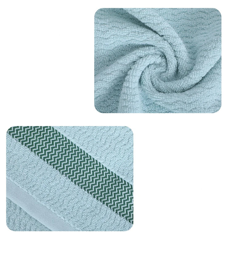 2 Towels Thickened Absorbent Towel Pure Cotton