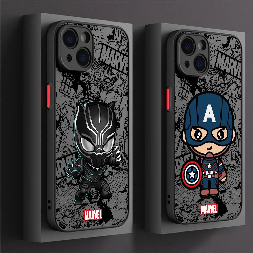 Cartoon Marvel Groot Spiderman - Hülle für Apple iPhone (12-15)