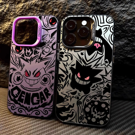 Anime Pokemons Gengar - Phone Case for Apple iPhone (14-15)