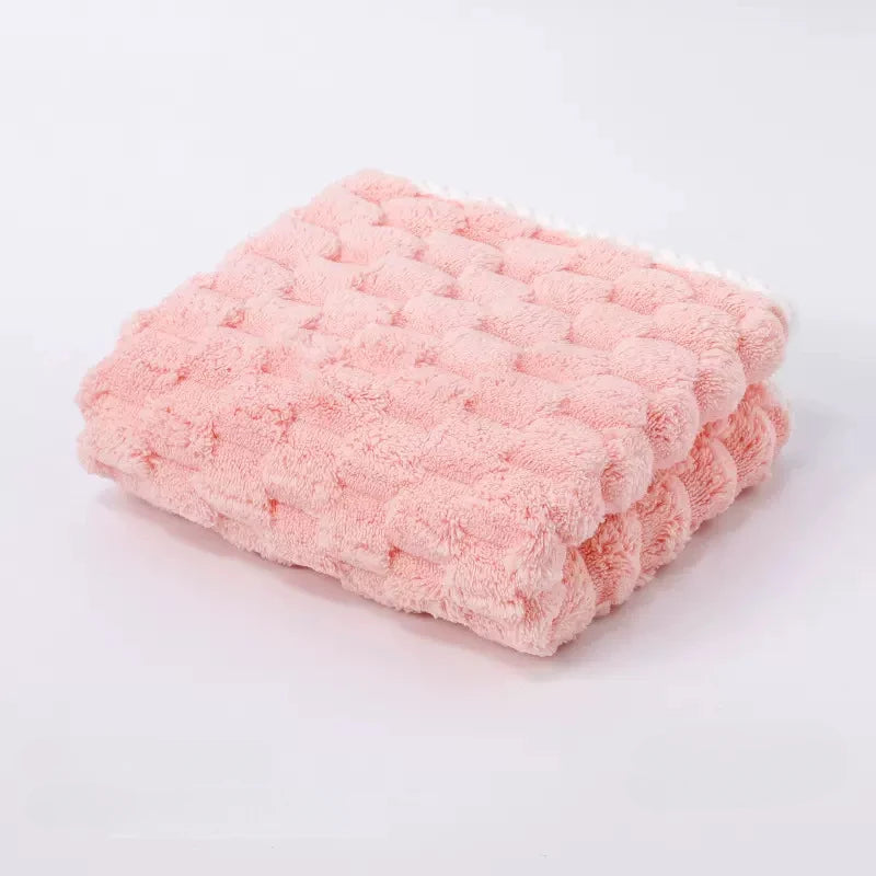 Hand Towel Lovely Cloud Pattern Super Absorbent Hand Towel with Cloud Lattice Pattern for Bathroom Decoration for Daily Use