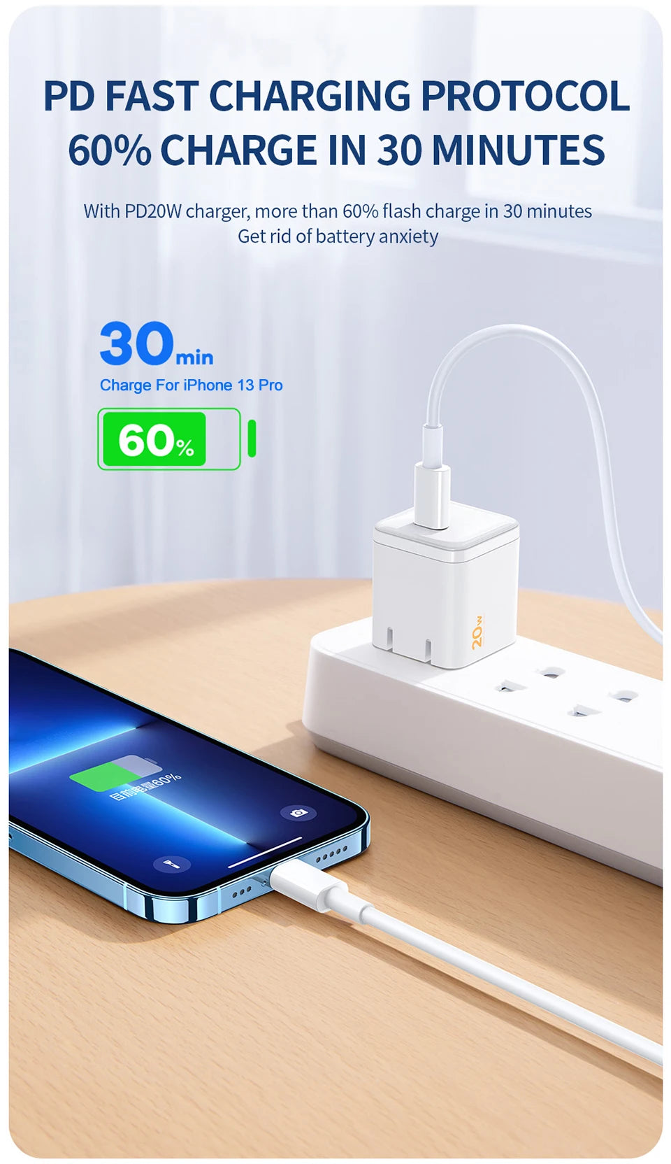 Fast Charging For Apple iPhone USB