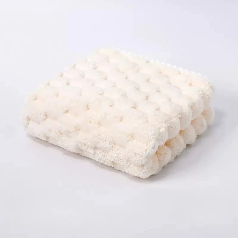 Hand Towel Lovely Cloud Pattern Super Absorbent Hand Towel with Cloud Lattice Pattern for Bathroom Decoration for Daily Use