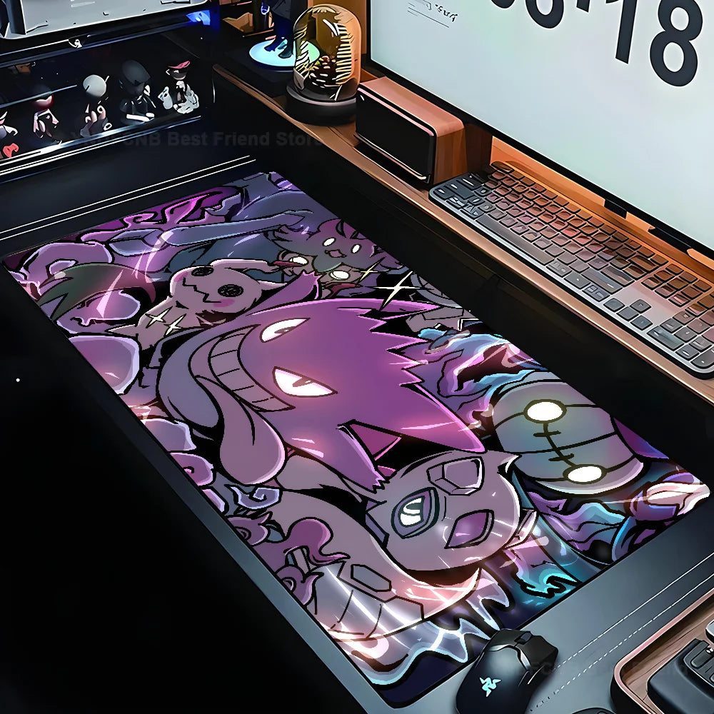 P-Pokemon-Gengar - Mousepad Mouse Mat Desk Mat With Pad Gaming