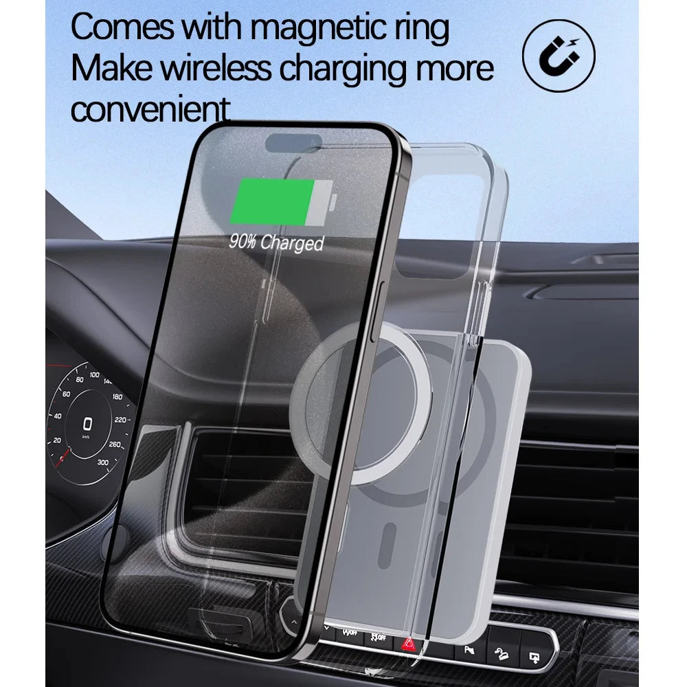 Magnetic Wireless Car Charger - MagSafe for Apple iPhone