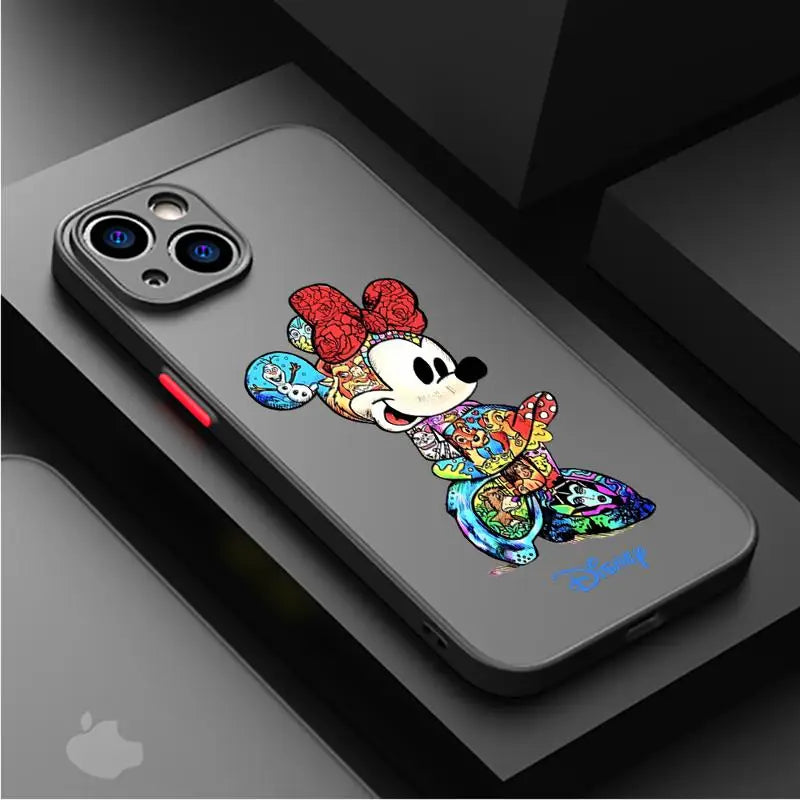 Disney Mickey Minnie - Phone Case for Apple iPhone (12-15)