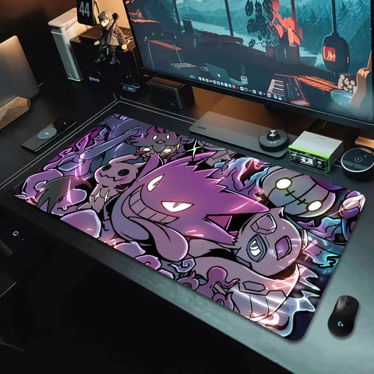 P-Pokemon-Gengar - Mousepad Mouse Mat Desk Mat With Pad Gaming