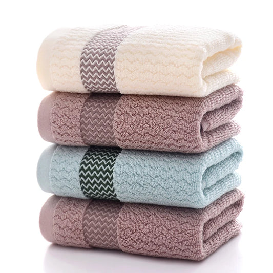 2 Towels Thickened Absorbent Towel Pure Cotton