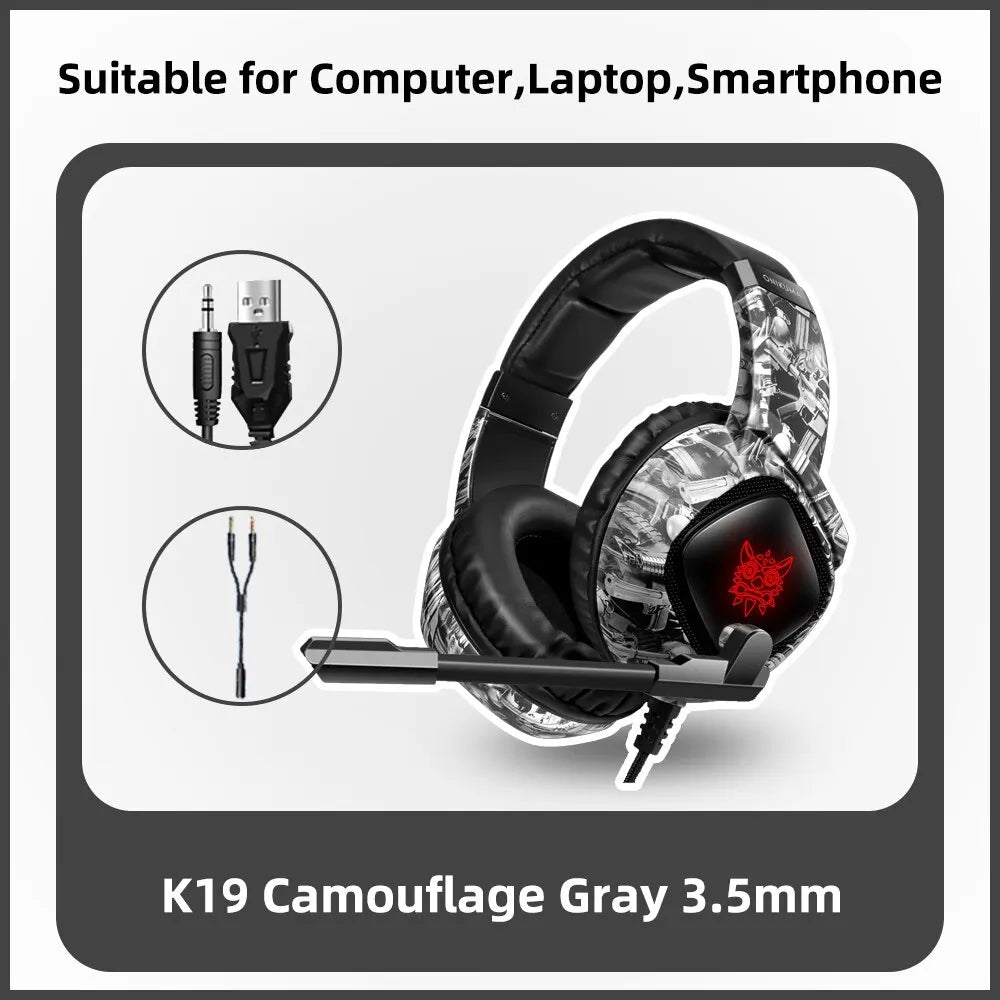 ONIKUMA K19 - Gaming Headset With Mic