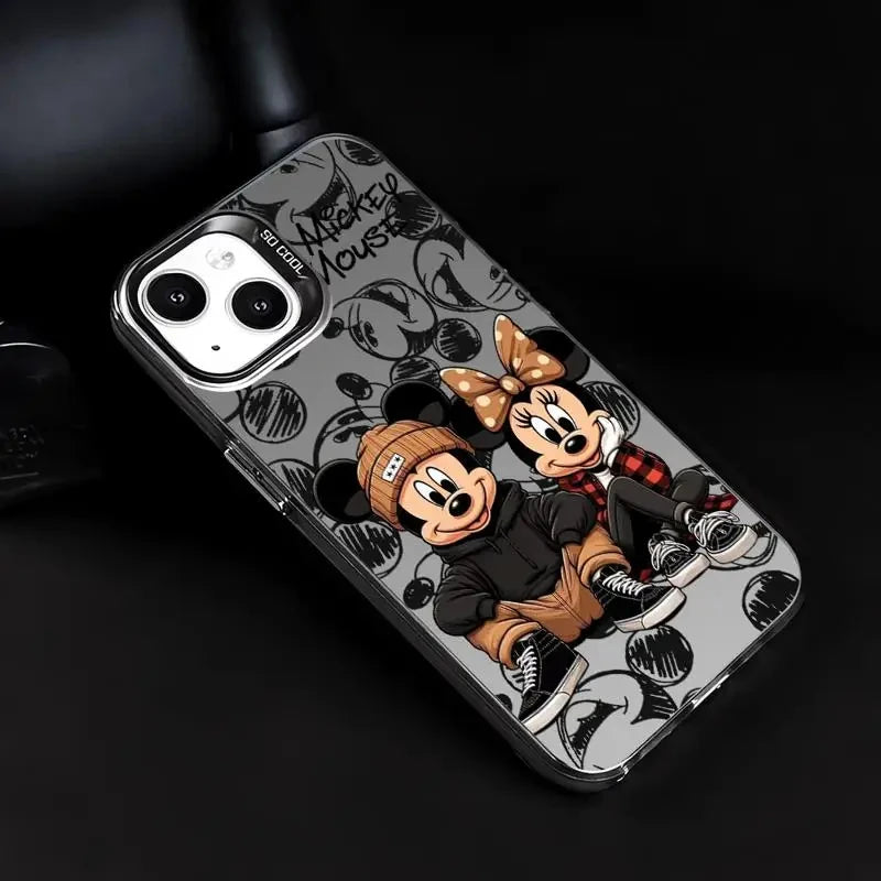 Disney Mickey Minnie Mouse - Phone Case for Apple iPhone (15-16)