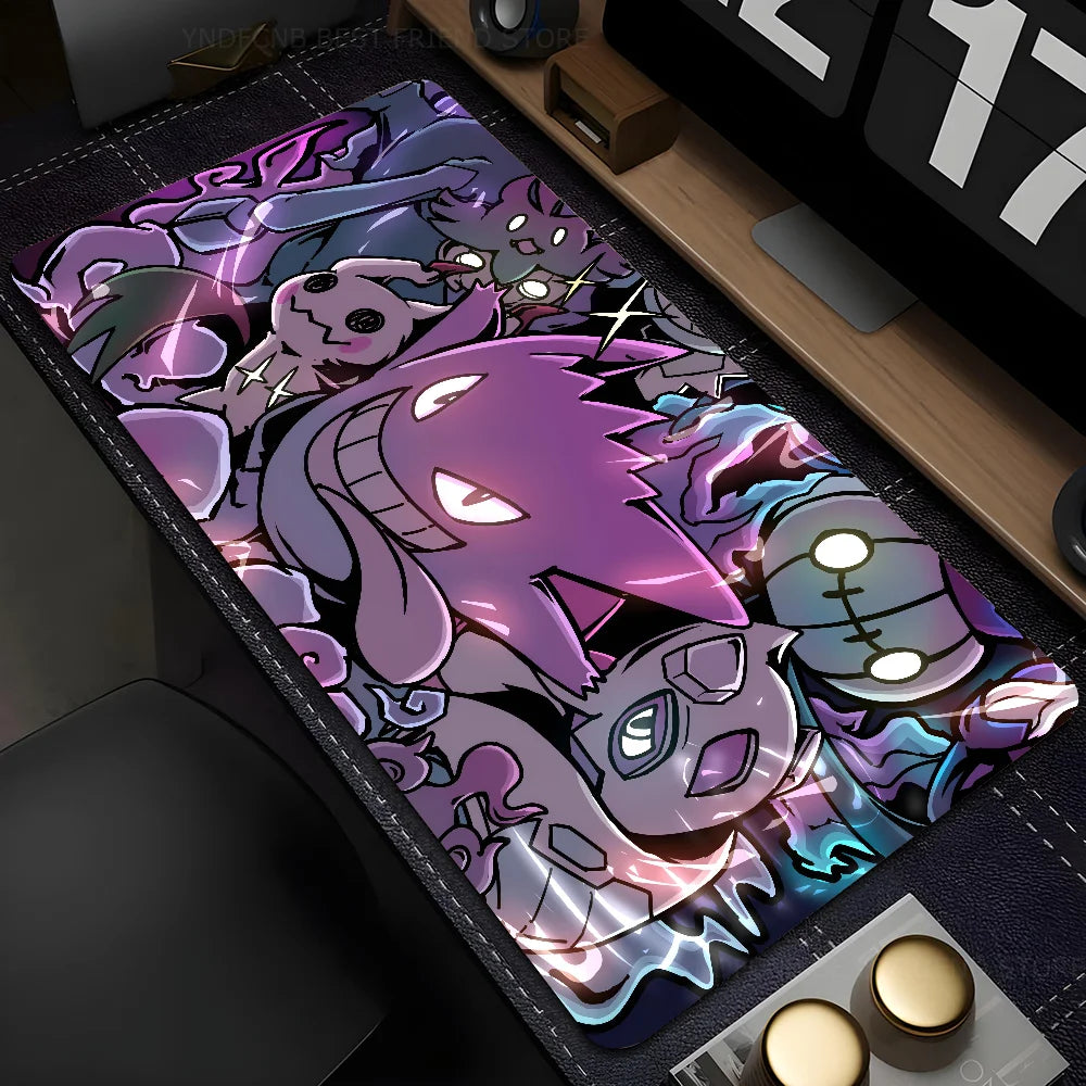 P-Pokemon-Gengar - Mousepad Mouse Mat Desk Mat With Pad Gaming