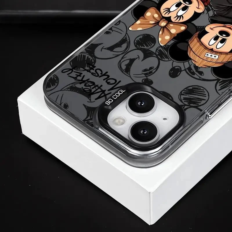 Disney Mickey Minnie Mouse - Phone Case for Apple iPhone (15-16)