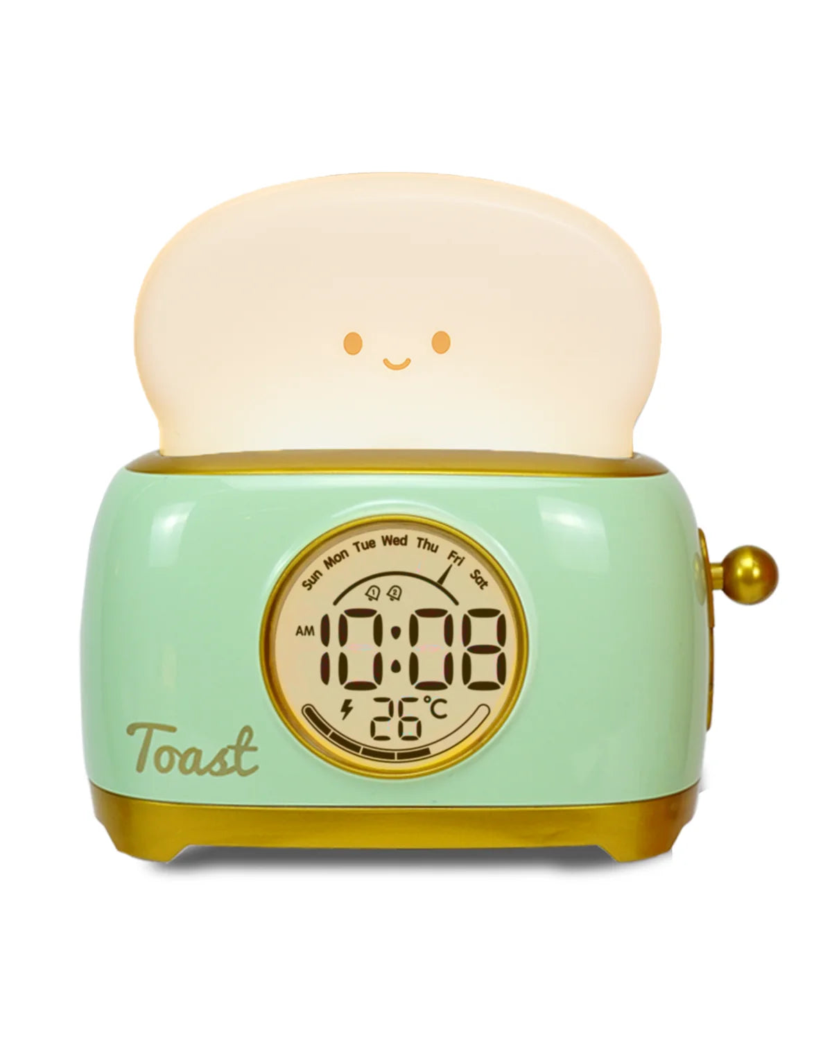 Kid Alarm Clock - LED Night Light Digital Clock