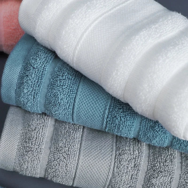 4Pcs Useful Towel Square Face Towel Strong Water Absorption